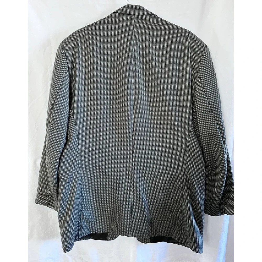 Ralph Lauren Sports Coat Men's Size 44R Olive Wool‎ Honeycomb Suit Blazer